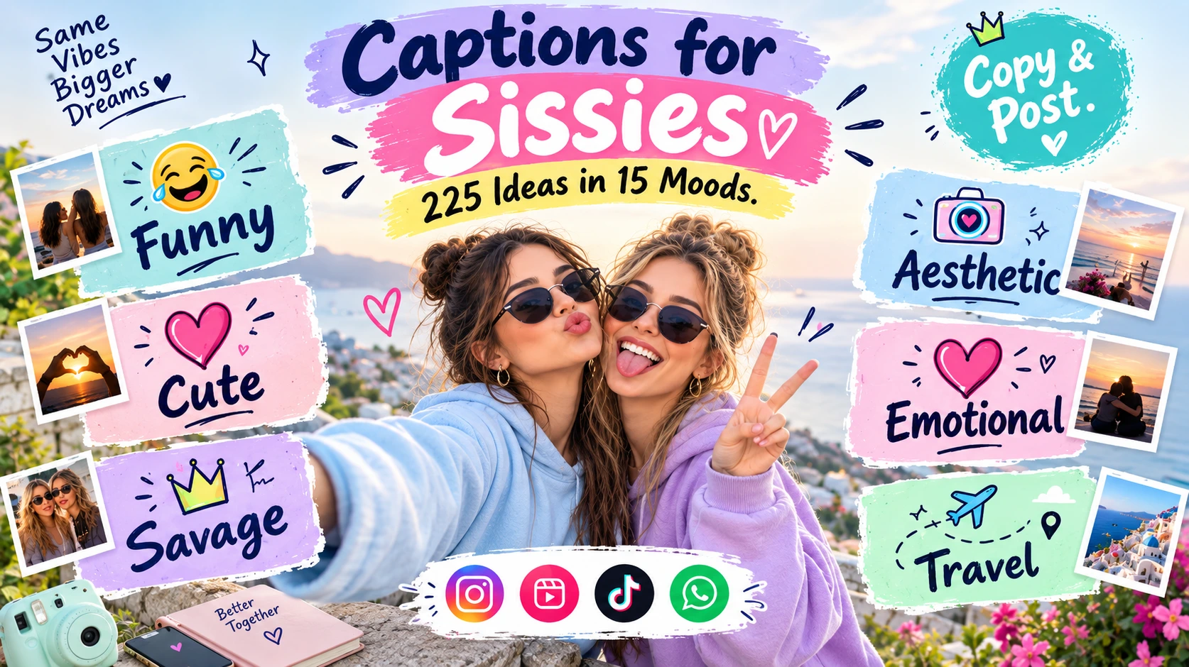 Captions for Sissies