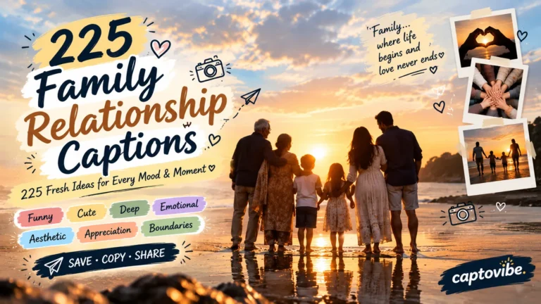 Family Relationship Captions