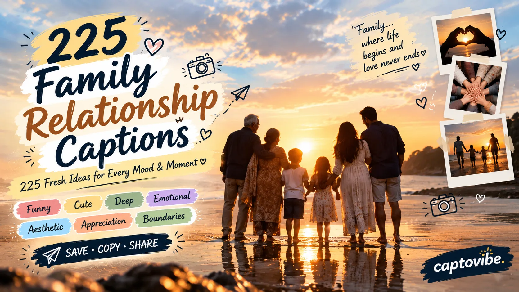 Family Relationship Captions