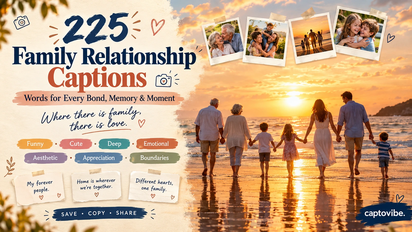 Family Relationship Captions