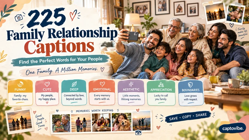 Family Relationship Captions